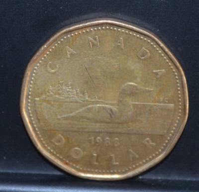 1988 Queen Elizabeth ll One Dollar Canada Coin | eBay