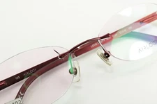 AIRLOCK LOVE UNITY 204 604 in Burgundy 51-18-135 Rimless Frame Flex Hinges O402