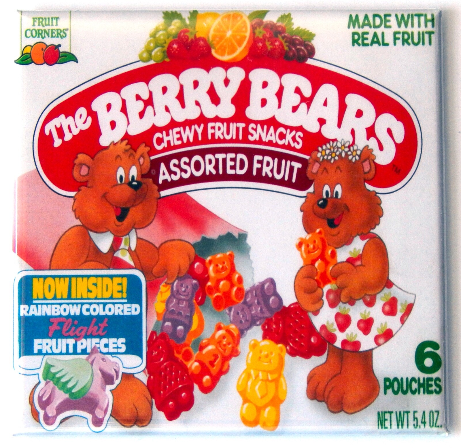 Berry Bears Fruit Snacks FRIDGE box eBay
