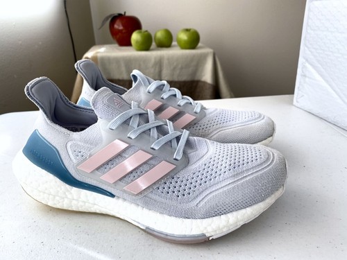 Adidas Ultraboost 21 W Women\u0026#039;s Running Shoes Blue FY0395 Size 7 US |  eBay