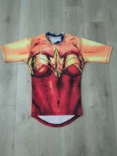 Wonder Woman rash guard / compression shirt size Small