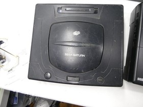 Sega Saturn and one Sega cd  console lot of 6 PARTS OR REPAIR