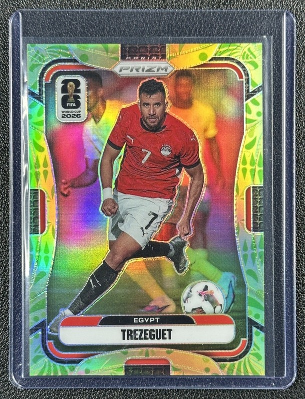 TREZEGUET 2026 PANINI PRIZM WORLD CUP #218 AGUILA 63/70 EGYPT