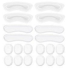 Shoe Heel Pads, Gel Cushion Inserts, Back of Heel Cushion, Clear Heel Pads fo...