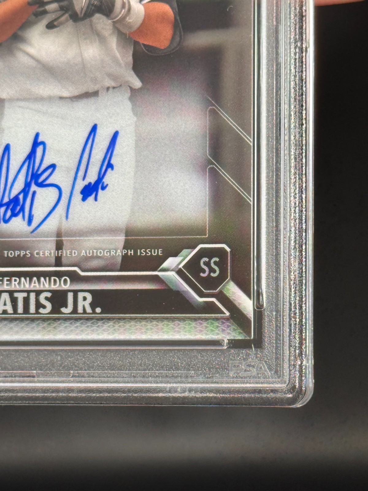 Fernando Tatis Jr. 2016-17 Bowman Chrome Prospect Auto #CPA-FT PSA 9 view 3
