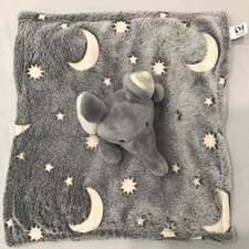   Lovey  Plush Elephant Security Blanket 13  x13  