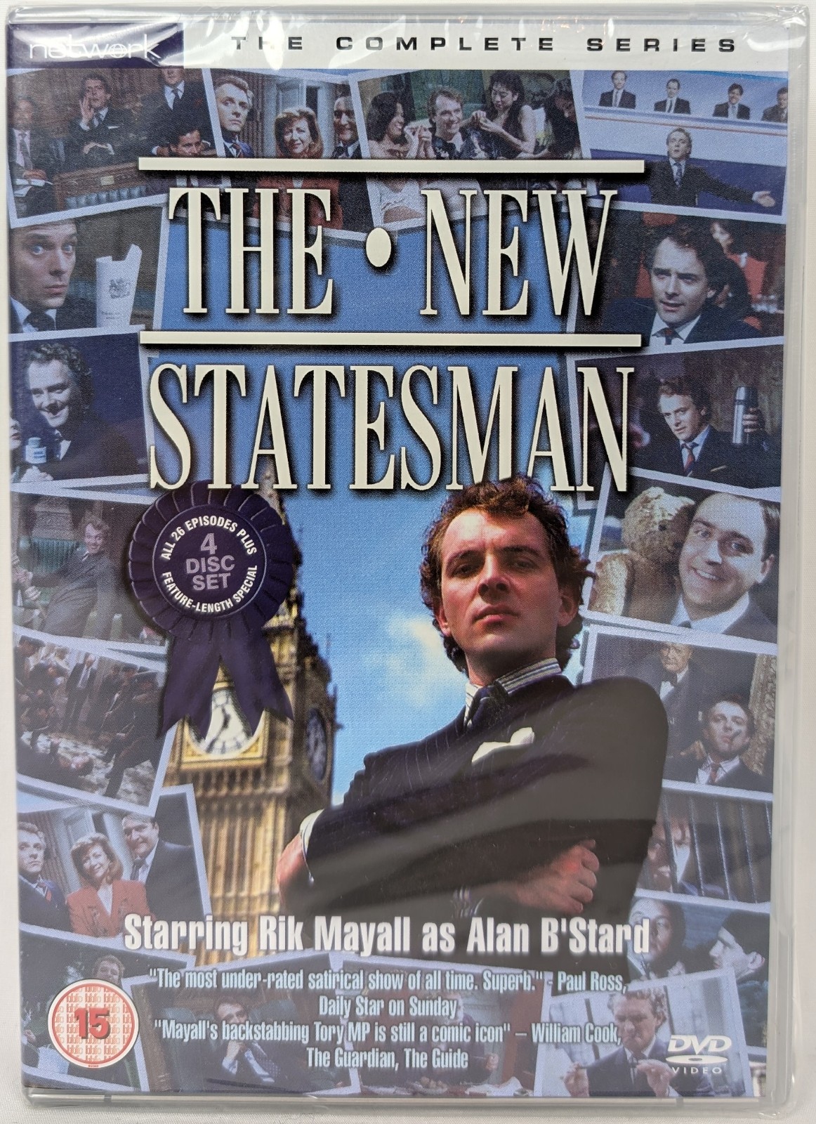 The New Statesman - The Complete Series - Network DVD Box Set Brand New Sealed