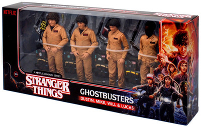 Stranger Things Ghostbusters 4体セットフィギュア Pre-Order the Stranger Things Ghostbusters 4-Pack!