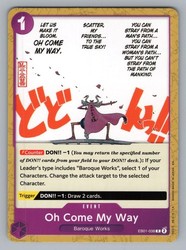 Oh Come My Way EB01-038 Common Extra Booster: Memorial Collection One Piece TCG
