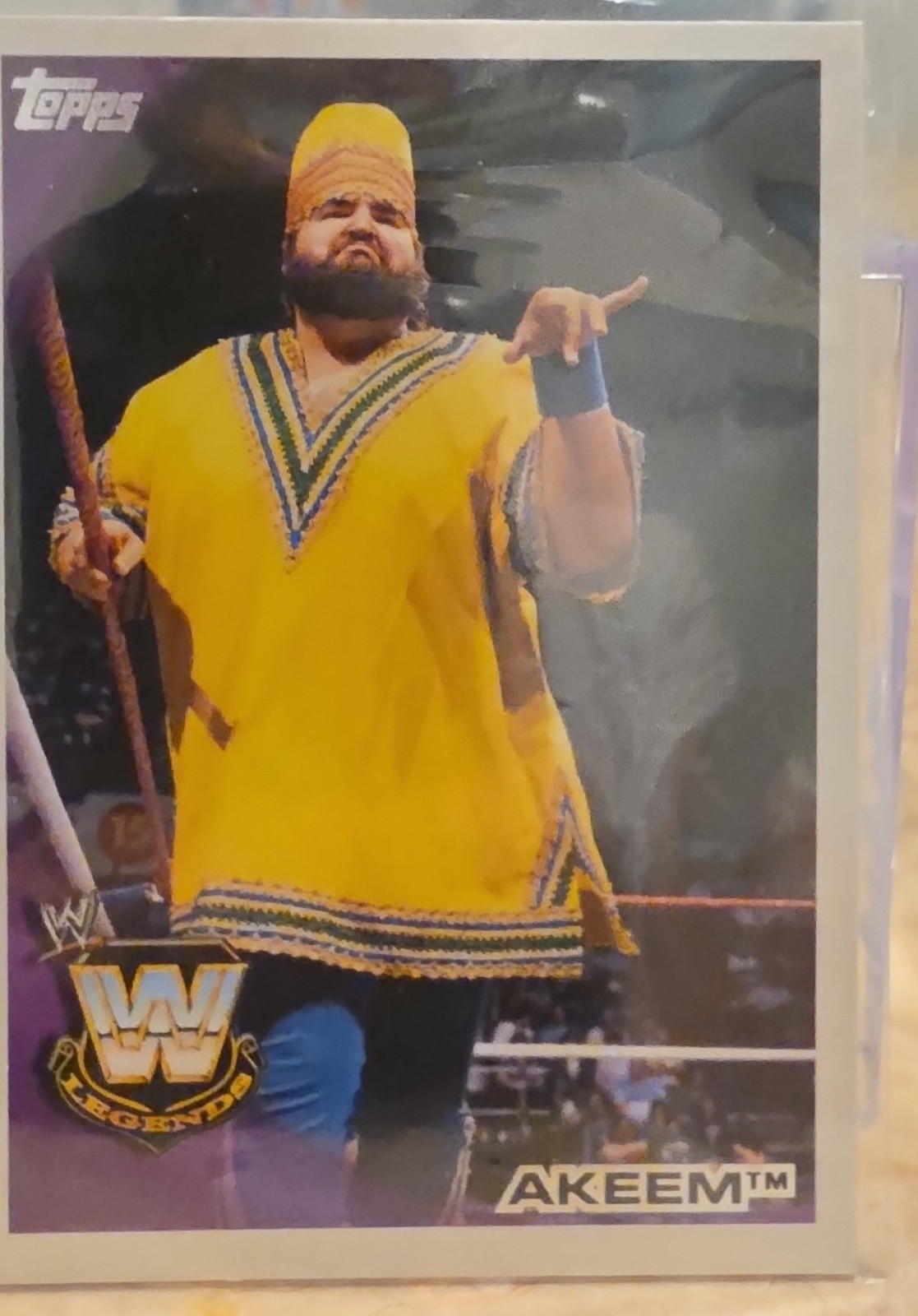 2010 Topps WWE - Akeem #81