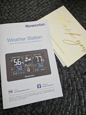 Wireless weather Station Damaged Box 