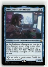 Irma, Part-Time Mutant Commander Teenage Mutant Ninja Turtles MTG NM