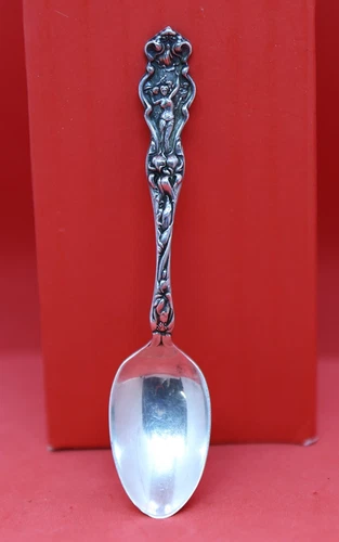 Irian by Wallace Sterling 4¼" Demi Spoon Engraved "Anna" (1902) 13.1g