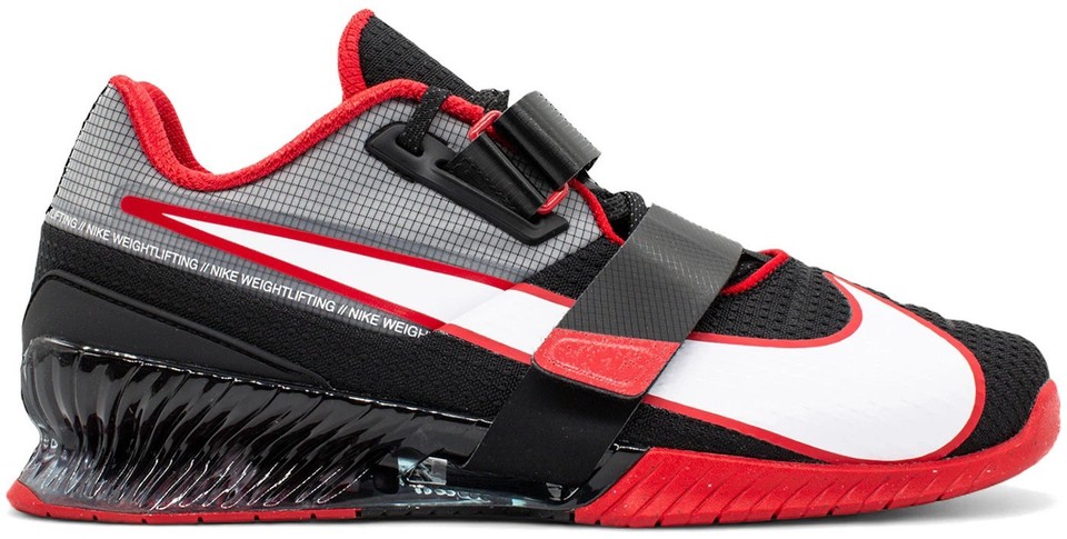 Nike Romaleos 4 Black University Red for Sale | Authenticity