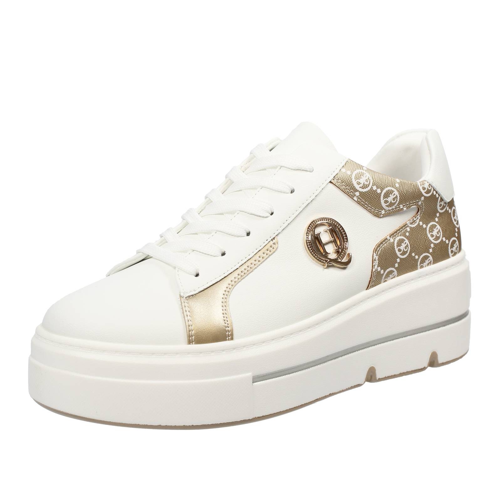 Queen Helena Sneaker mit Keilabsatz wei - Gre 39 251 cm Damenschuhe Freizeit 9190₽