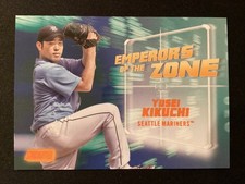 2019 Stadium Club Emperors of the Zone Orange Yusei Kikuchi-Seattle Mariners /50