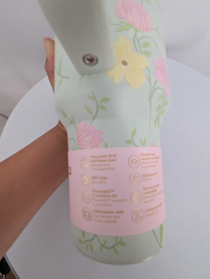 NEW STANLETY cup 40 oz Easter Quencher Flowstate Tumbler Spring Blossoms 2026 - Image 4 of 4