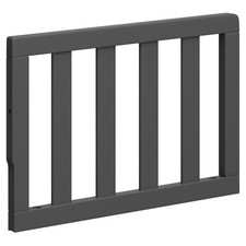 Stork Craft USA Universal Wood Toddler Safety Guardrail in Gray