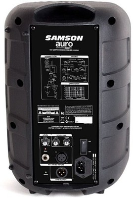 Samson Auro D208 Aktive PA-Box Lautsprecher Monitor Speaker Schwarz OVP