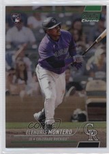 2022 Topps Stadium Club Chrome Updates Green Refractor /99 Elehuris Montero 6kv