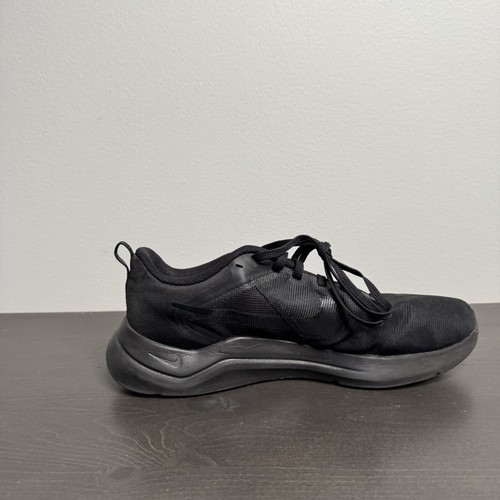 Nike Downshifter 12 Zapatos Extra Anchos Para Hombres 10 W Negro Partículas Tenis Correr - Imagen 10 de 18