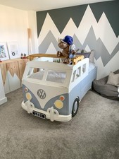Kids Split Screen Camper Van Bed - Uk Single Size - Collection from LS25 only 