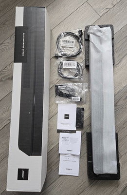 Bose Smart Soundbar 600 Single Black 120V AST with Bluetooth and Dolby Atmos