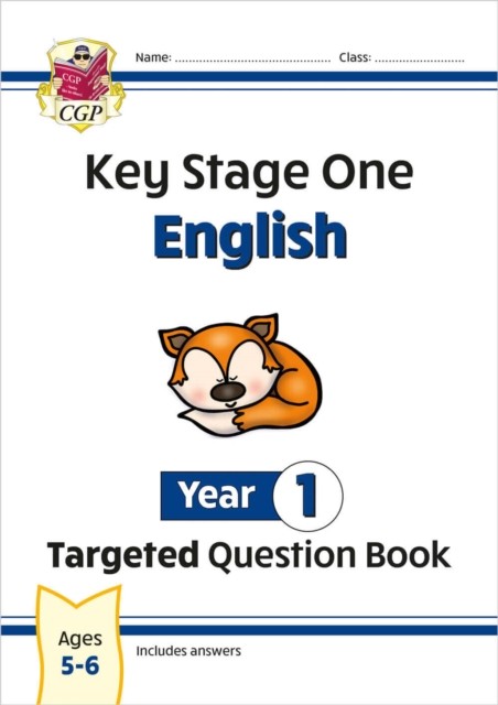 KS1 English Year 1 Targeted Question Book by CGP Books (Paperback Book)