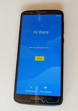 Motorola G6 XT1925-5 Smartphone. Dual SIM. 64 GB. Unlocked 