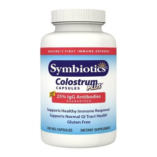 Symbiotics Colostrum Plus 240 растительных капсул 12690₽