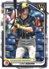 2024 Bowman #BP-50 Luke Adams Prospects