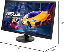 ASUS 21.5 inch Gaming Widescreen LCD Monitor, VP228HE, HDMI/VGA, W/Box. 75Hz 1ms