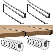 Tumbler Lid Organizer, 2 Pack Sturdy Metal Lid Storage, Holds Up to 20 Lids ...