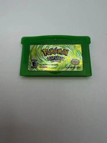 Pokemon LeafGreen Version (GBA) - 100% AUTHENTIC AND WORKING