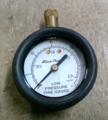 #ad #ad Blue Point Analog Low Pressure Tire Gauge $24.99