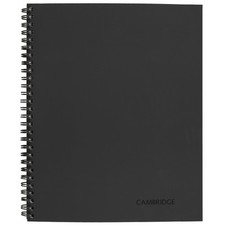 Cambridge Notebook, Business Notebook, 8-1/4" X 11", 80 Sheets, Legal
