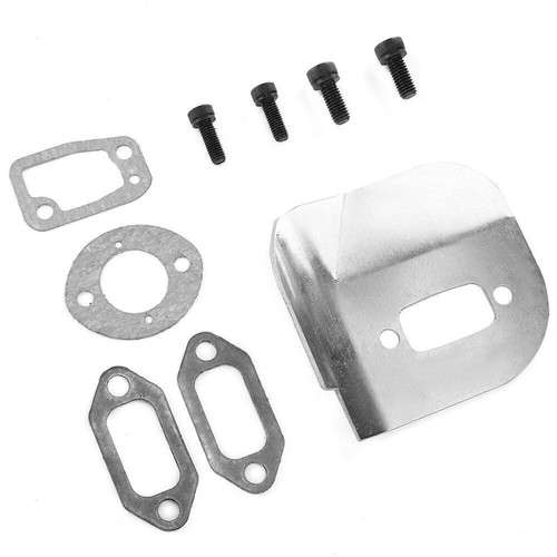 Kit Deflettore Marmitta Completa Per Motosega Husqvarna 272XP, 268, 61 &ndash; Gurdtopo