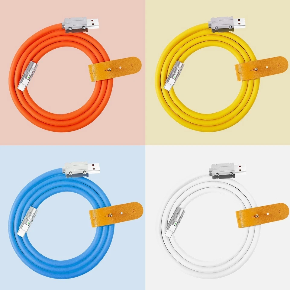 3 в 1 кабель быстрой зарядки зарядное устройство для сотового телефона шнур для iPhone типа C микро лот - Изображение 2 из 3