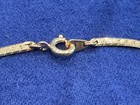Costume Blue Sapphire and Rhinestone Gold Tone Necklace with Matching Earrings — photo 6