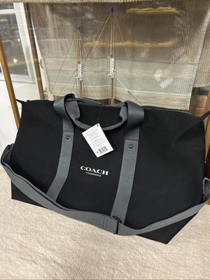 Coach Unisex Expandable Weekender Duffle Gym Travel Overnight Bag 