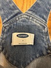Old Navy Women's Light Wash Distressed Denim Bib Overalls Size Small — photo 6