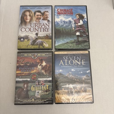 4 Drama DVDs, Seven Alone(2016), Courage Mountain:Heidi s New Adventure(2021) 