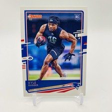 2020 Panini Donruss #290 Kyle Dugger Patriots Rookie Card (COMBINE SHIPPING). rookie card picture