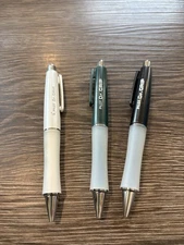 Lot Of 3 Pilot Dr. Grip Retractable Ball Point Pen, Medium, Black 36100