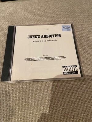 Ritual de lo Habitual [Clean Cover] [PA]  Jane's Addiction CD 1990 WB 9 26223-2