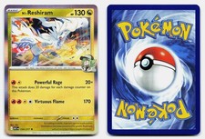 N's Reshiram 154/217 Ascended Heroes Holo Pokemon Card NM