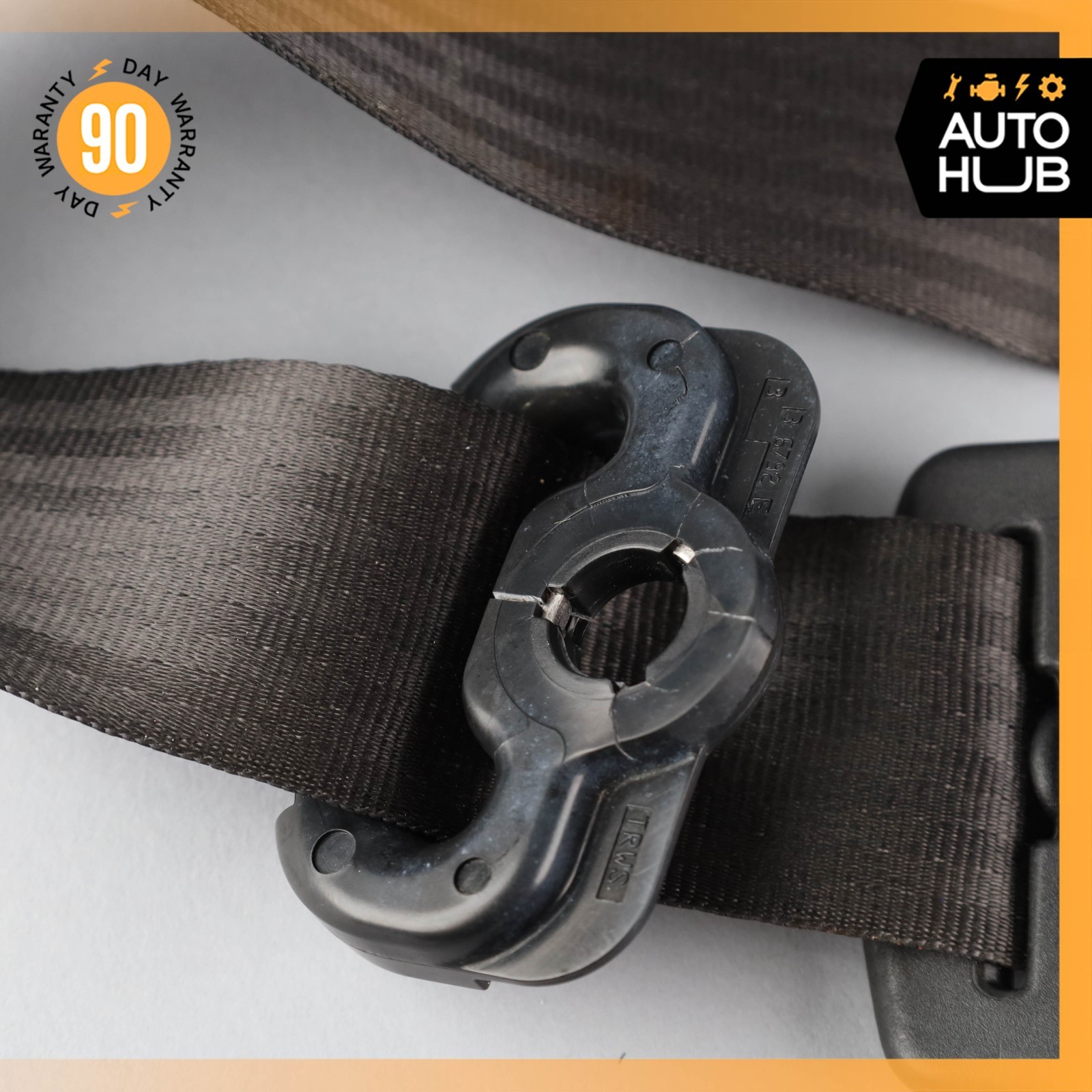 08-18 Maserati GranTurismo M145 Coupe Front Right Side Seat Belt Black OEM 47k