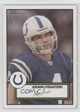 2006 Topps Heritage Adam Vinatieri #402 0u3