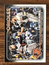 2024 Topps Update Baseball Adley Rutschman Orioles Battery Power Base US44
