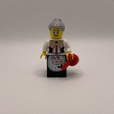 LEGO Mrs Claus-Dark Green Skirt (hol241) Excellent Condition Holiday Minifigure